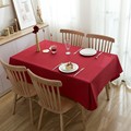 红色桌布结婚订婚喜宴喜事用品婚礼布置装饰红布茶几台布圆桌圣诞