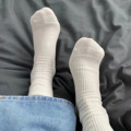 四季袜白袜子 中筒袜 女中筒袜竖条纹双针袜日系纯棉纯色款堆堆袜