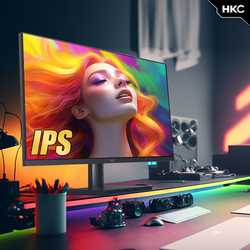 HKC 32英寸显示器IPS家用办公1080P电竞75HZ高清电脑大屏幕V3218