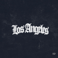 TLP镂空车贴 LOS ANGELES洛杉矶LA笔记本行李箱摩托车贴纸