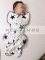 跟单 新生婴儿睡袋竹纤维夏季薄款防踢被防惊跳投降式睡姿 0.2tog