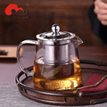 品一恒加厚耐热玻璃公道分茶杯煮茶器泡花茶壶茶水分离带滤网家用