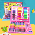 150件套画笔套装 水彩笔涂色笔绘画套装蜡笔彩色儿童彩笔画画工具