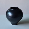 陶瓷花瓶黑色