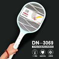 鼎能DN-3069电蚊拍 可充电式家用灭蚊拍带灯强力驱蚊打苍蝇灭飞虫