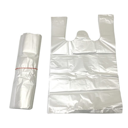 白色塑料袋打包方便袋大小号装手提式一次性透明袋子卖菜袋子