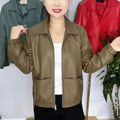 皮衣外套女2024春秋新款小个子设计感洋气时尚休闲气质大码皮夹克