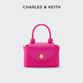 【520礼物】CHARLES&KEITH气质CK2-50701121女菱格链条手提斜挎包