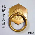 仿古中式纯铜圆环门环古典实木大门拉手拉环复古铜把手门环把手