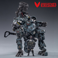 JOYTOY暗源钢骨机甲兵人可动变形玩具机器人成品塑料模型手办载具