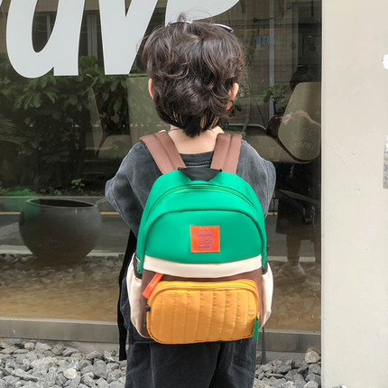 幼儿园书包男童2023新款大容量双肩包宝宝外出背包亲子女孩学生包