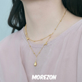 MOREZON【Hanying】设计师手工潮人时尚小众高级感精致项链毛衣链