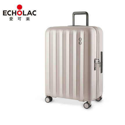 Echolac/爱可乐扩容箱出国行李箱万向轮拉杆箱海关锁登机密码箱