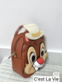 上海迪士尼五周年奇奇蒂蒂双肩背包PU背包旅游包包生日礼物纪念品