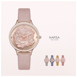 NAFISA山茶花手表 女ins小众设计轻奢女款中学生高级感手表 气质