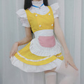 日系可爱女仆装 金色铃铛女佣服cos动漫装吗猫咪女装舞台扮演服。
