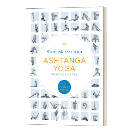 英文原版 Ashtanga Yoga Practice Cards 阿斯汤加瑜伽练习卡片 英文版 进口英语原版书籍