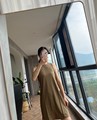 特价现货lululemon Classic-Fit cotton blend dress女士棉连衣裙