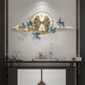 创意个性钟表现代轻奢挂墙时钟时尚家用餐厅大气艺术装饰客厅挂钟