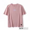 Lee短袖T恤女23夏季新品镭射粉色印花logoLWT005218201551-A03702
