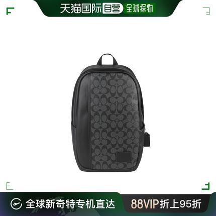 香港直邮COACH 黑色男士双肩包 CM024QBMI5