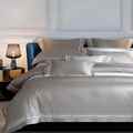 120支埃及长绒棉五星级酒店床上用品100%纯棉全棉四件套床单被套