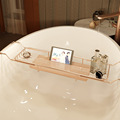 浴缸置物架伸缩多功能卫生间泡澡浴室支撑架子沐浴上手机金色支架