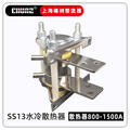 上海椿树平板式二极管晶闸管水冷散热器SS13SS14型散热板铝板水冷