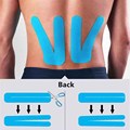 kinesiology tape sport recovery gym knee muscle protector
