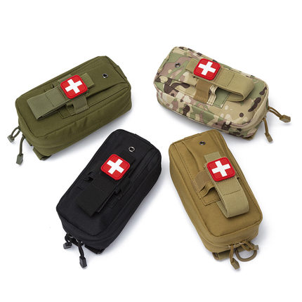 户外战术腰包工具包跑步收纳包随身医疗包便携简易小急救包molle
