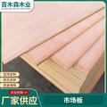 佛山多层板胶合板家具板市场板5-25mm桉木密度包装夹板床板三合板