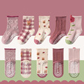 女童防滑袜棉袜秋冬款卡通婴儿宝宝地板袜可爱1-12岁中大童蹦床袜