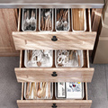 品芝 抽屉餐具收纳盒 家用厨房橱柜内分格刀叉筷子厨具分隔置物架