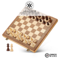 A&A CHESS/领御 高档磁性实木国际象棋套装/折叠盒便携易收纳礼品