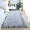 定制卧室地毯床边毯房间主卧家用毛绒床前轻奢高级感客厅2022新款