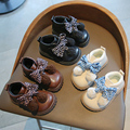 2023新款宝宝鞋子女童冬季加绒棉鞋公主鞋软底婴儿学步鞋休闲皮鞋
