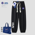 NASA联名款2023年新款休闲运动街头宽松高街束脚卫裤