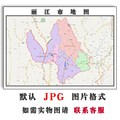 丽江市地图2023年可订制云南省高清JPG图片素材电子版