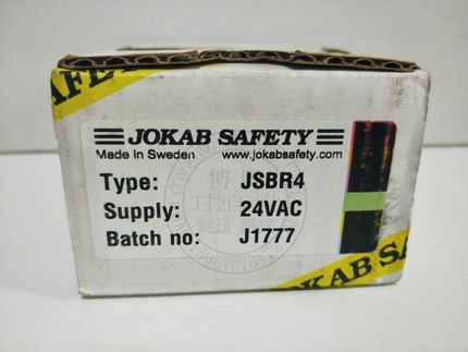JSBR4 24VAC全新原装瑞典JOKAB SAFETY佳可保安全继电器现货询价