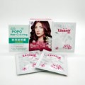 促销台湾藜莎梛3D泡泡染发乳植物泡沫染发剂膏遮白发护黎莎娜不染