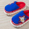 奥特曼拖鞋赛罗男童冬季新款加厚毛绒防水保暖男孩宝宝儿童棉拖鞋