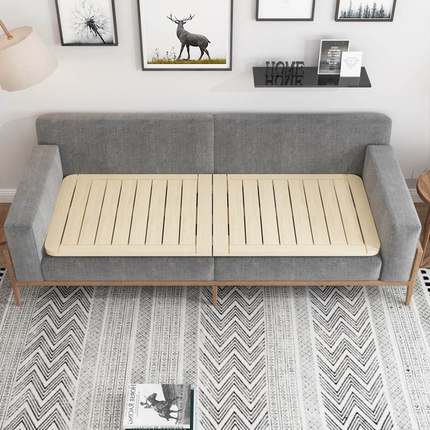 定制松木婴儿床板实木单人床硬板床垫护腰宝宝床折叠原木床板