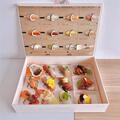 日式木质打包盒快餐高档寿司餐盒商务一次性打包盒饭盒带盖料理
