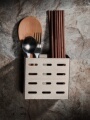 不锈钢筷子篓 304筷笼家用壁挂厨房沥水筷筒勺子置物收纳架免打孔