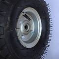 发电机轮子清洗机轮胎洗车机轮 凹凸面充气轮10寸3504车轮包邮