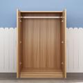 经济型衣柜家用卧室现代简约出租房用实木质简易组装收纳储物柜子