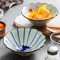 日式米饭碗家用高级感5寸斗笠吃饭碗陶瓷隔水蒸饭碗精致蘸料小碗