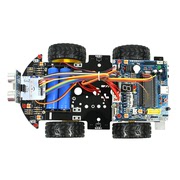 C51编程机器人开发板单片机四驱蓝牙WIFI视频控制智能小车教程