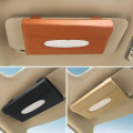 车载纸巾盒挂式汽车遮阳板抽纸盒车用椅背餐巾盒创意车内用品￥