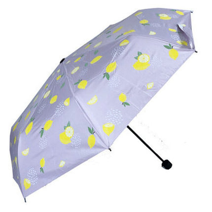 。天堂伞33601E防紫外线三折叠防晒遮阳线条晴雨伞黑胶